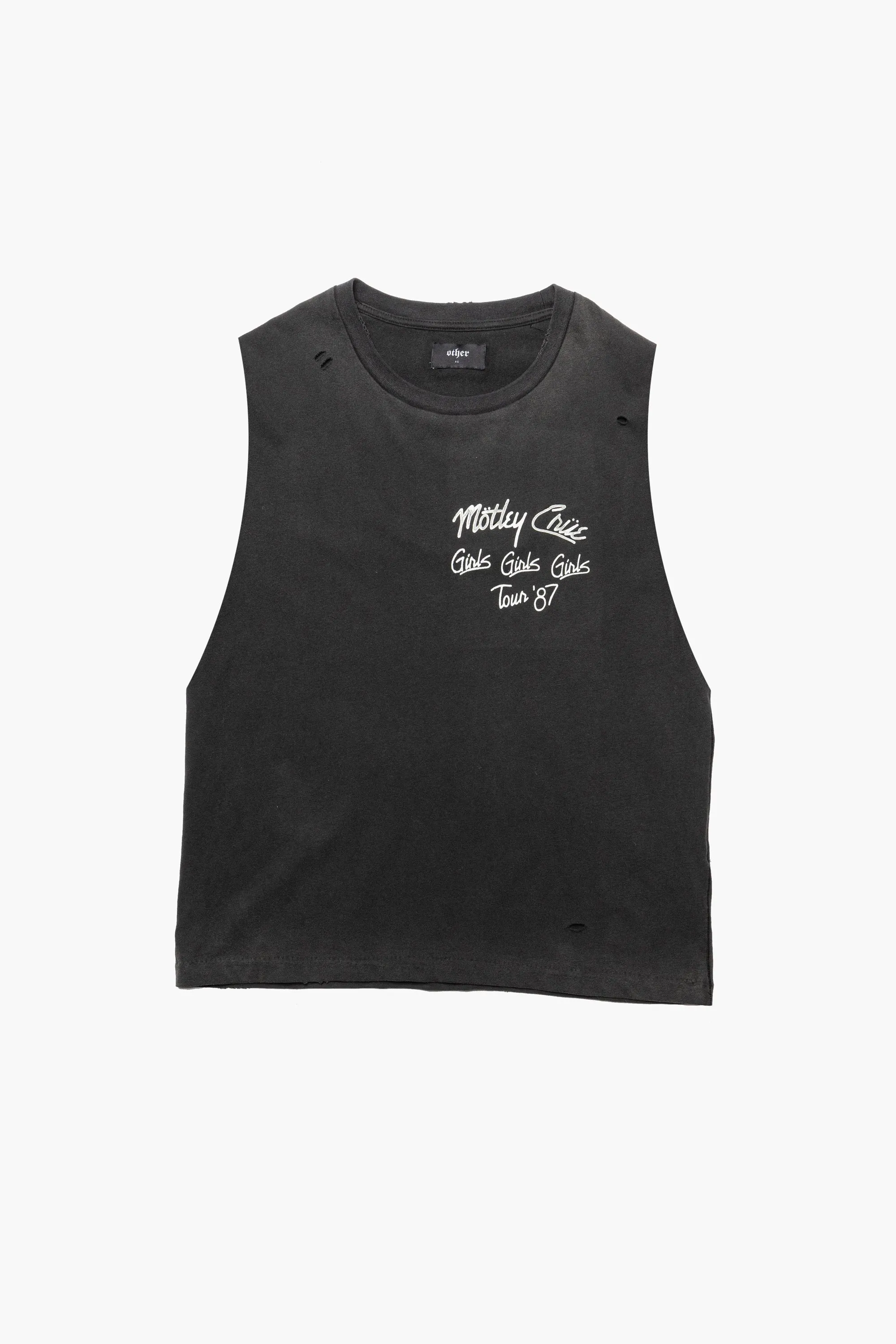 Mötley Crüe Girls Girls Girls Tour Vintage Tank