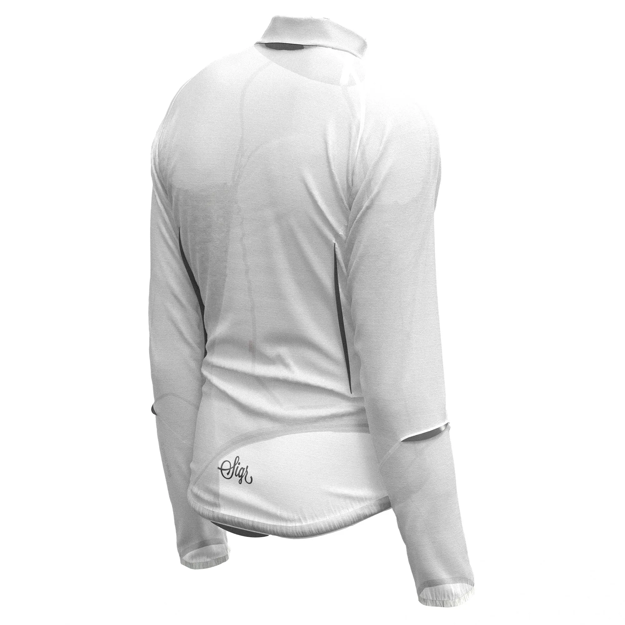 Nckrosleden Men's Translucent Ultra-Lightweight Cycling Wind/Rain Jacket
