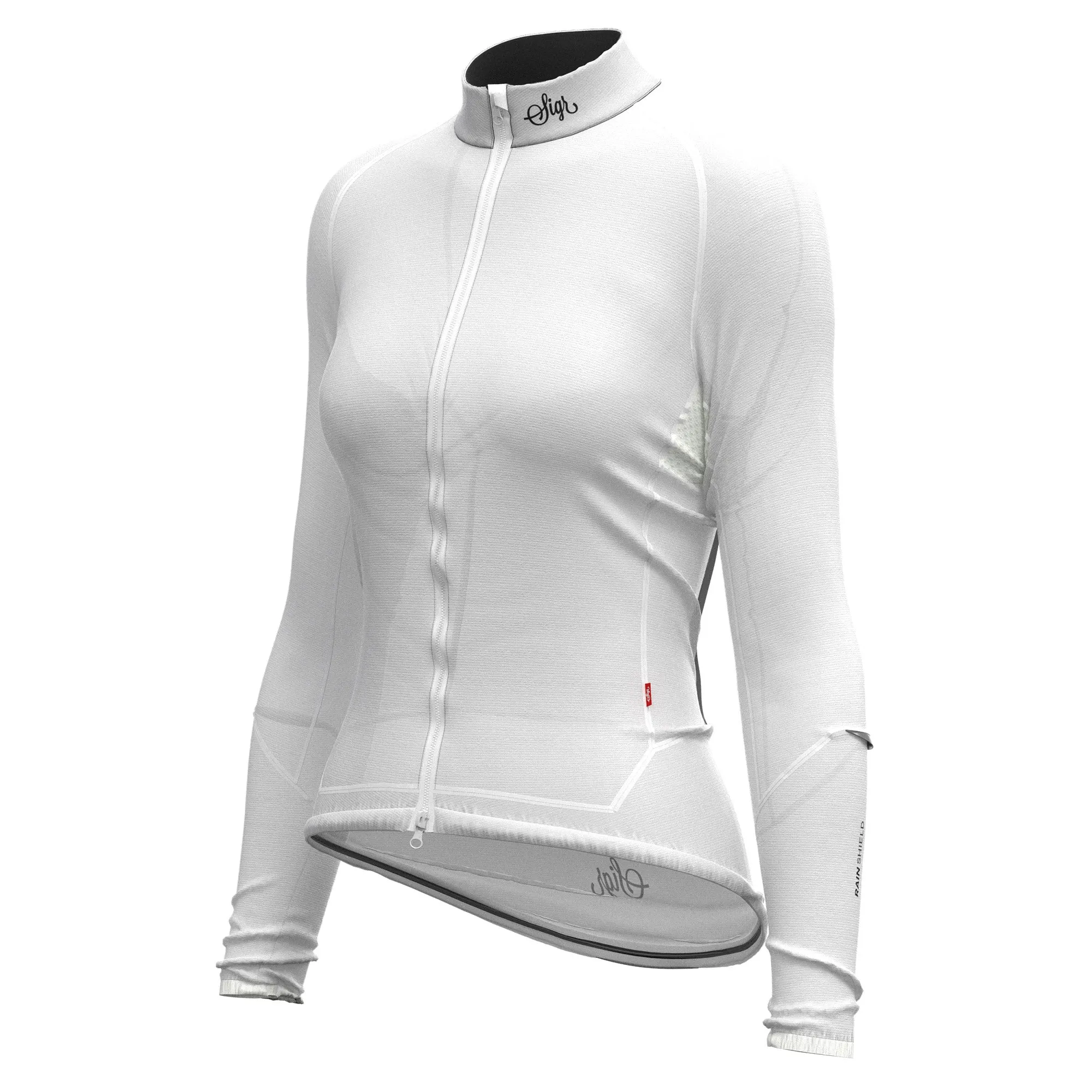 Nckrosleden Women's Translucent Ultra-Lightweight Cycling Wind/Rain Jacket