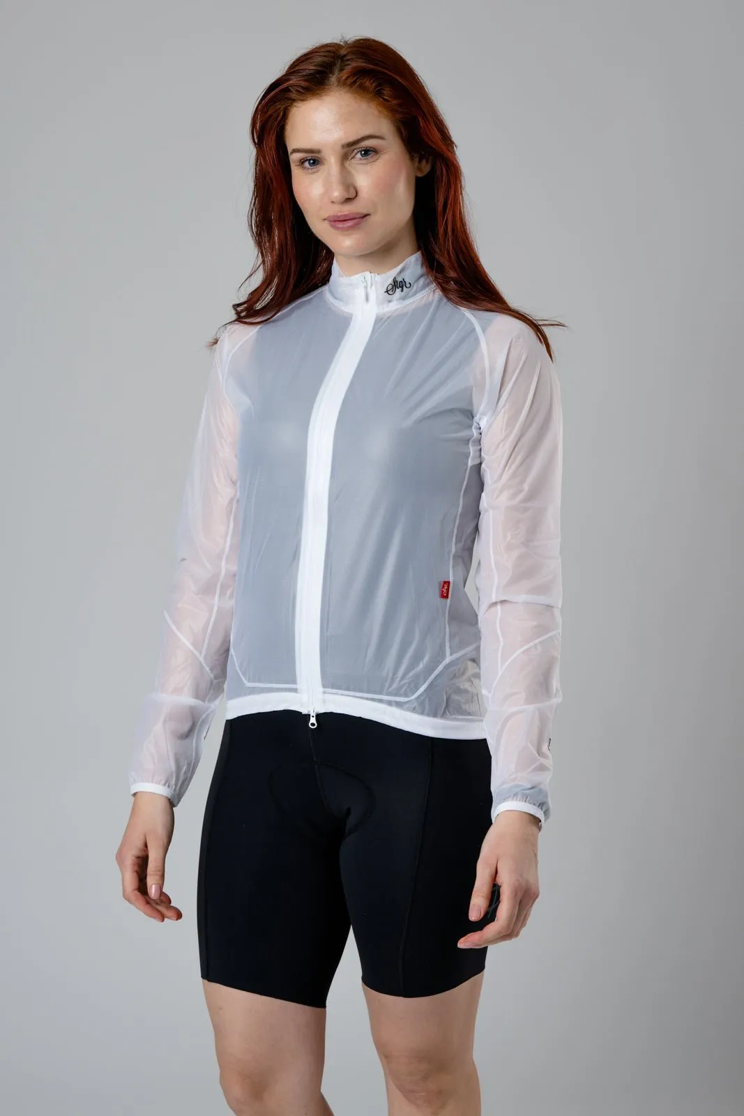 Nckrosleden Women's Translucent Ultra-Lightweight Cycling Wind/Rain Jacket
