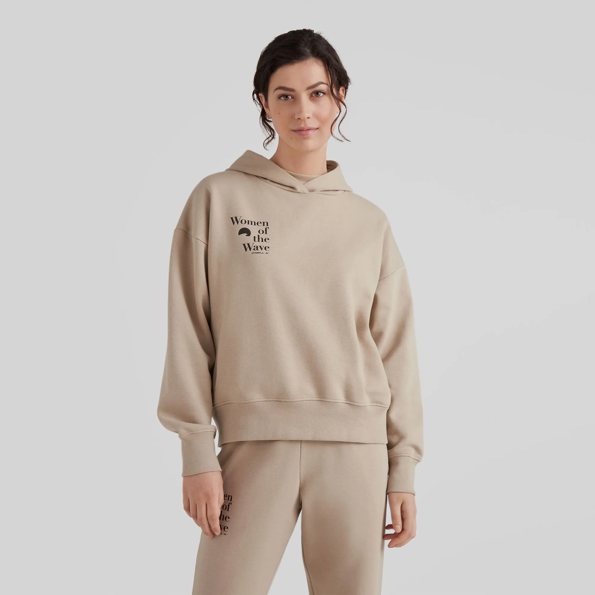 Áo Hoodie Nữ O'Neill Women Of The Wave - Xám