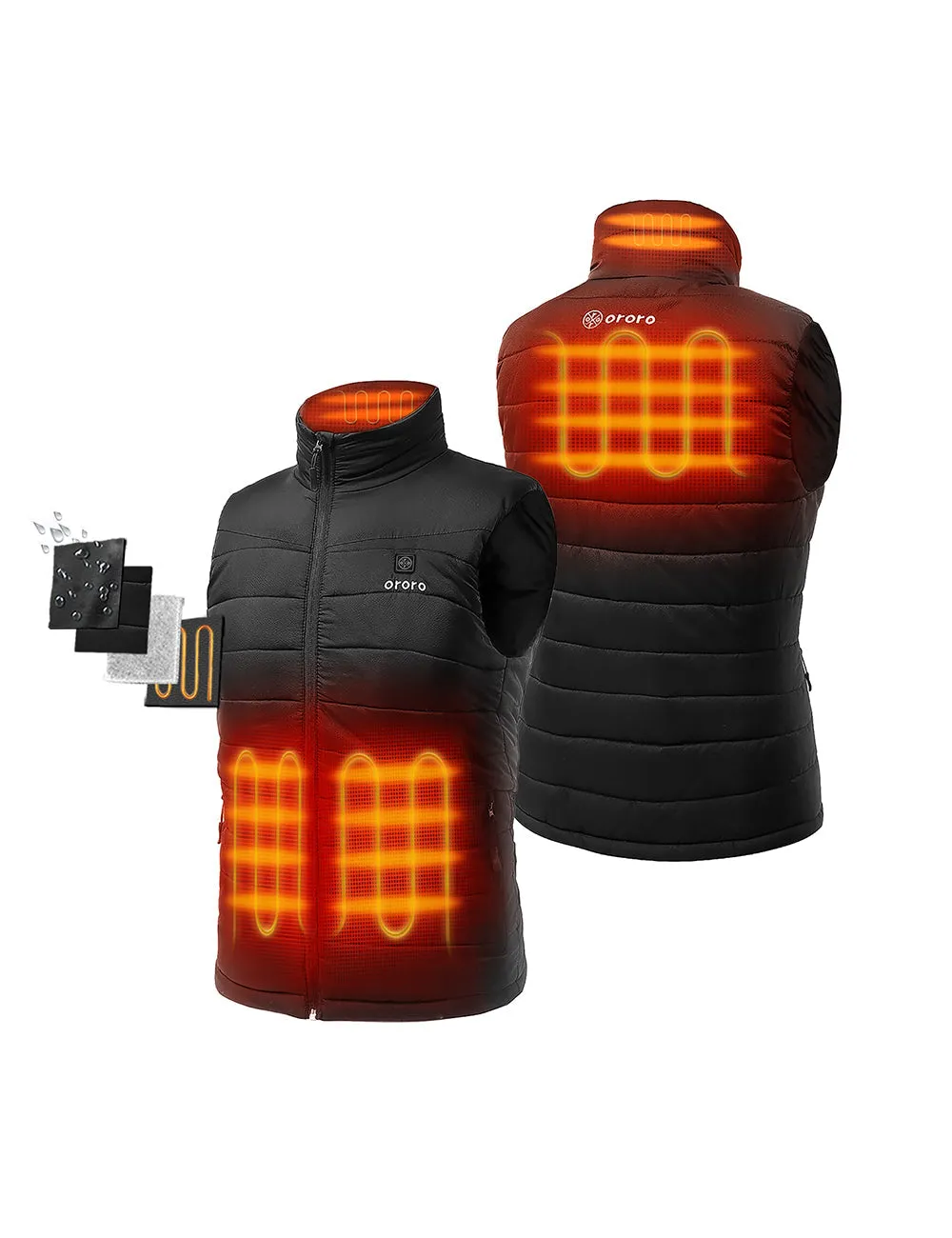 (Open-Box) Men's Classic Heated Vest (with B19G Battery)