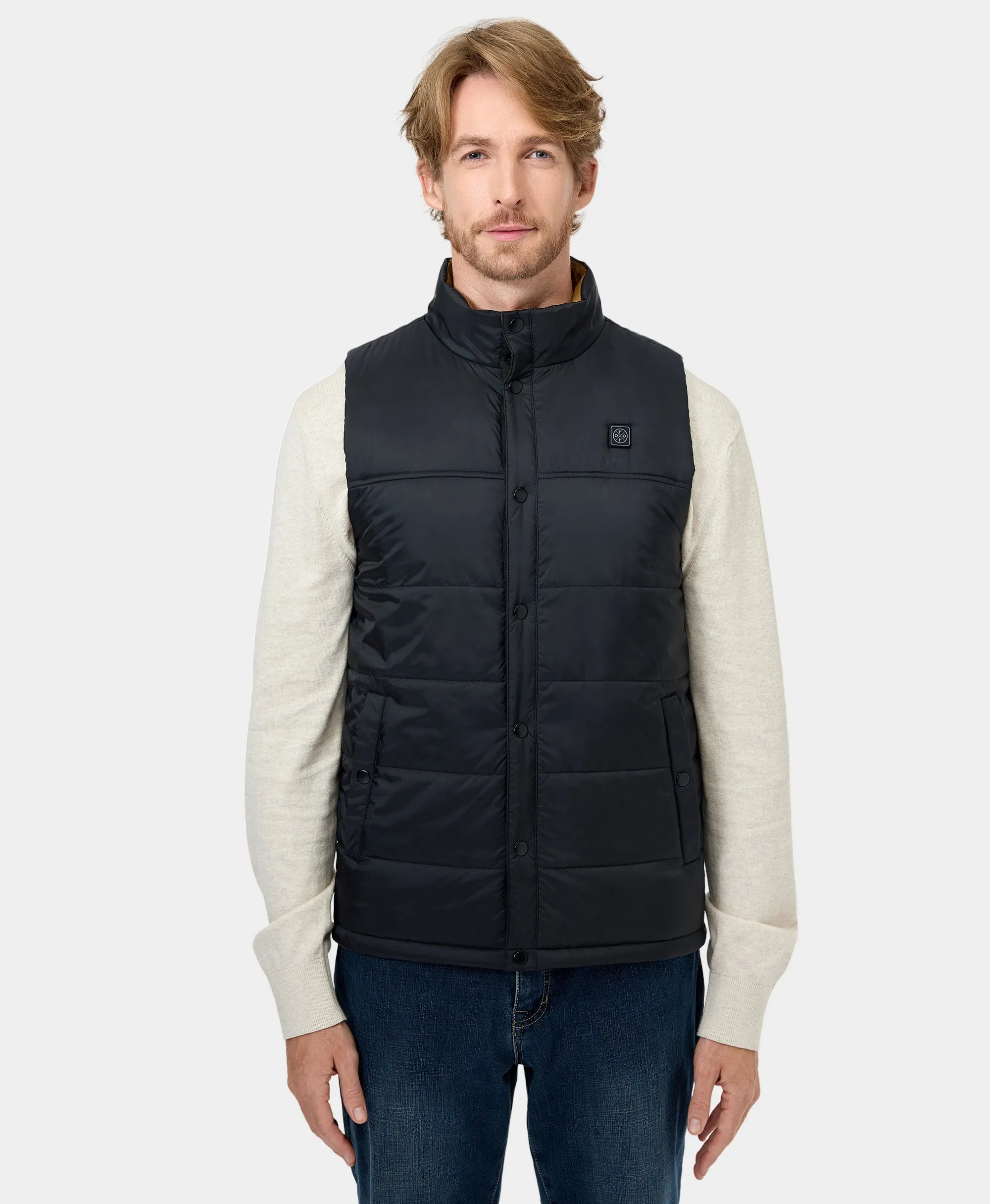 (Open-Box) PuffLyte™ Men's Heated Lightweight Vest (Battery Set Not Included)