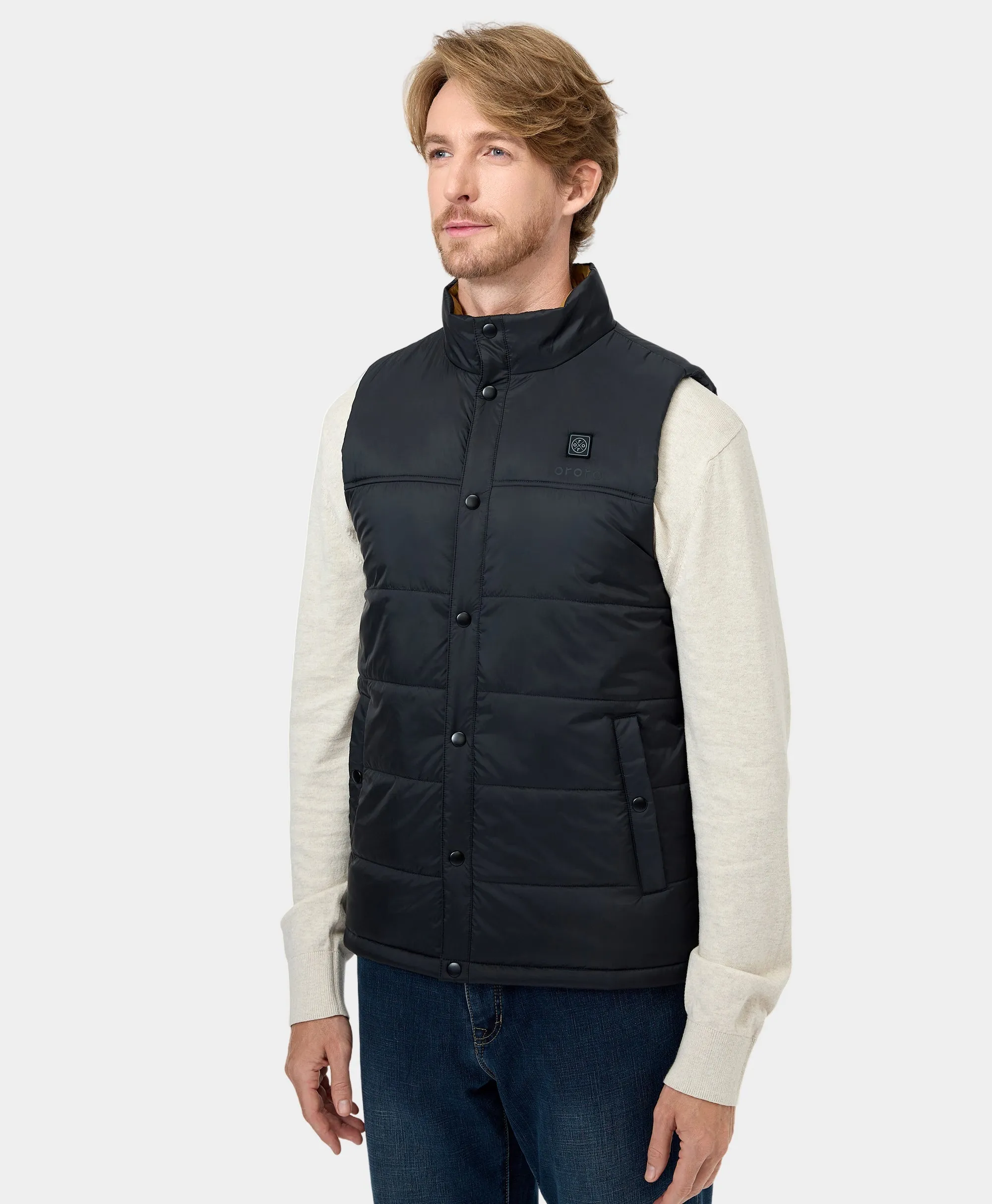 (Open-Box) PuffLyte™ Men's Heated Lightweight Vest (Battery Set Not Included)