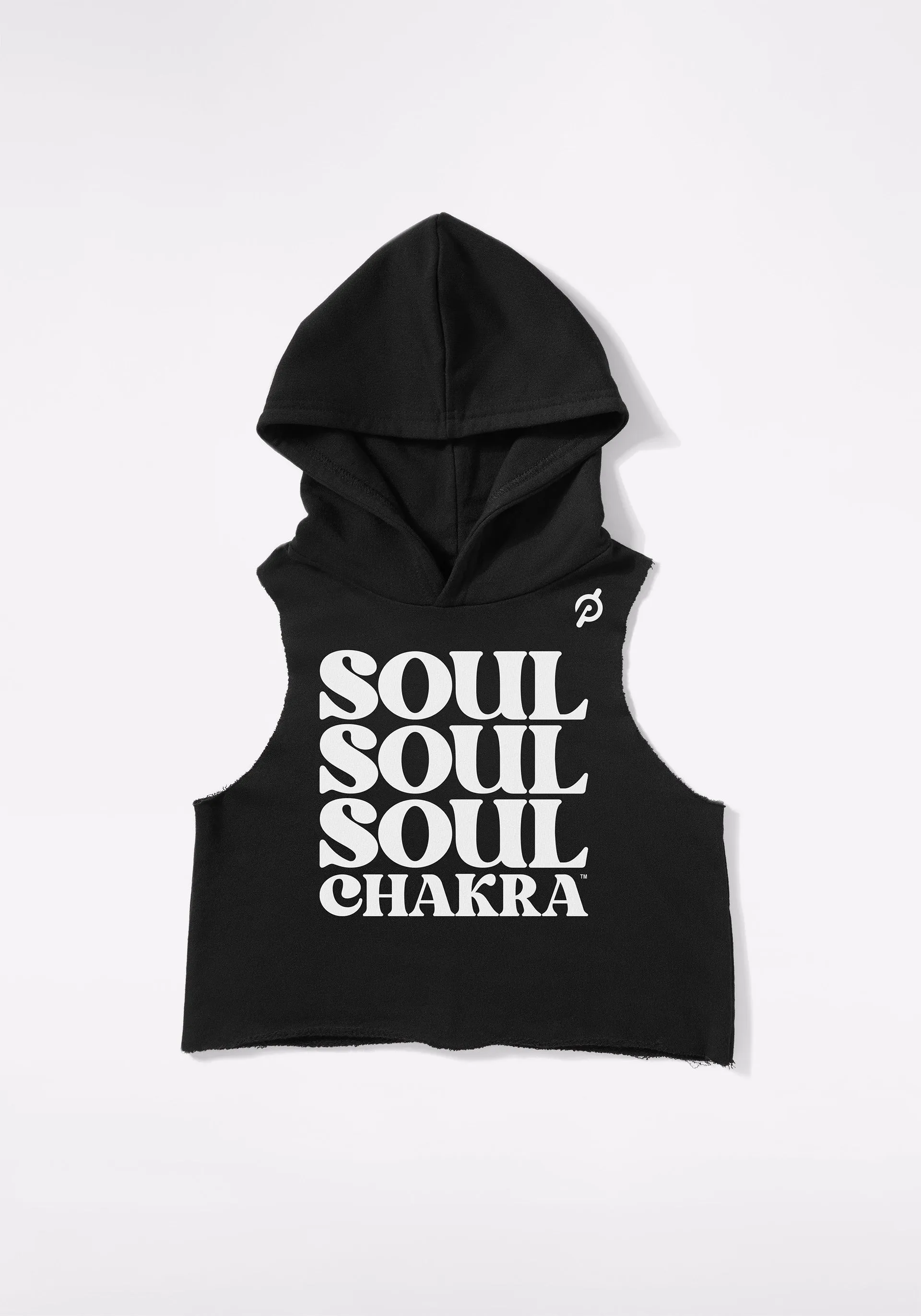 Soul Chakra x Peloton Sleeveless Cropped Hoodie