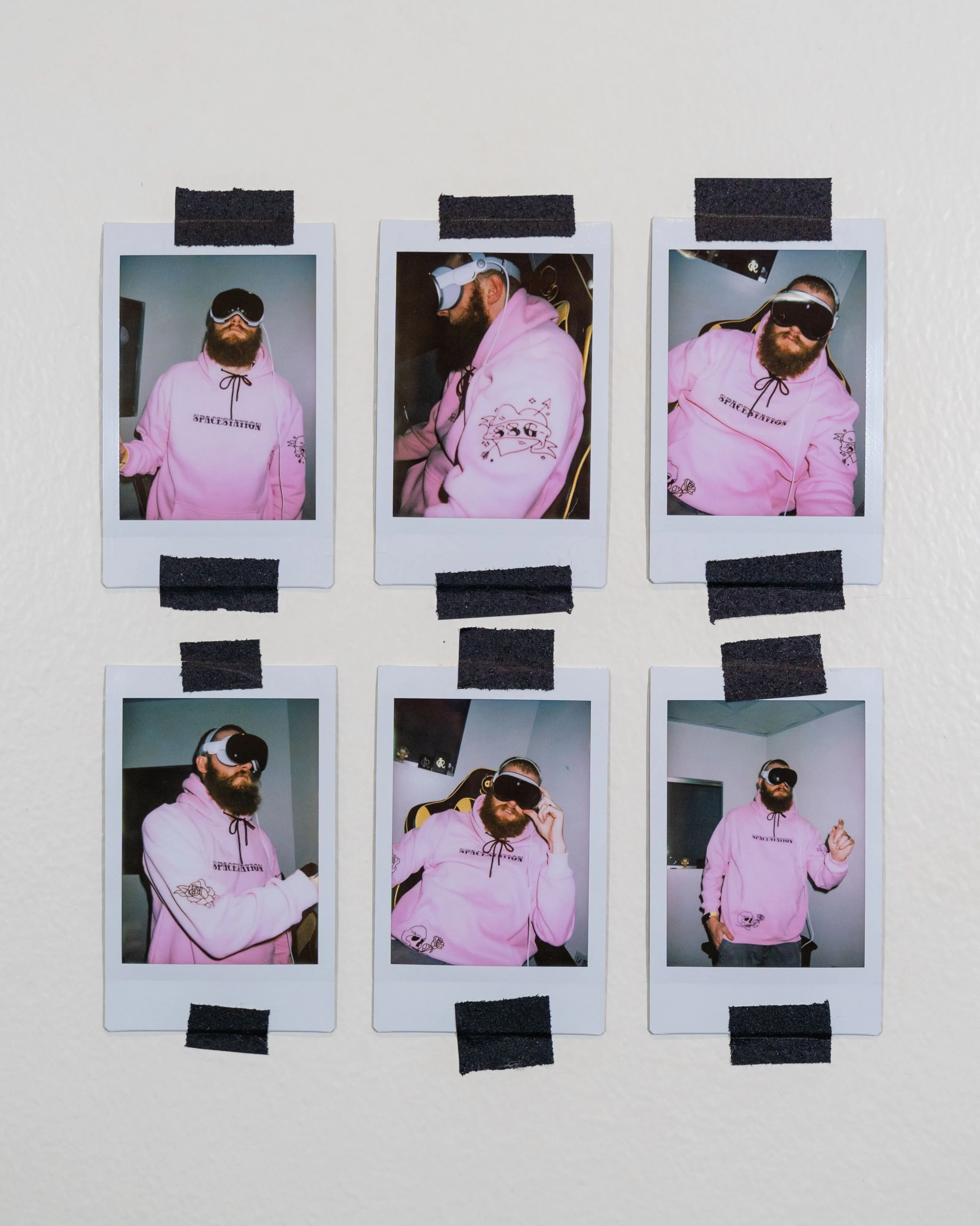 Pink Yatted Embroidered Hoodie
