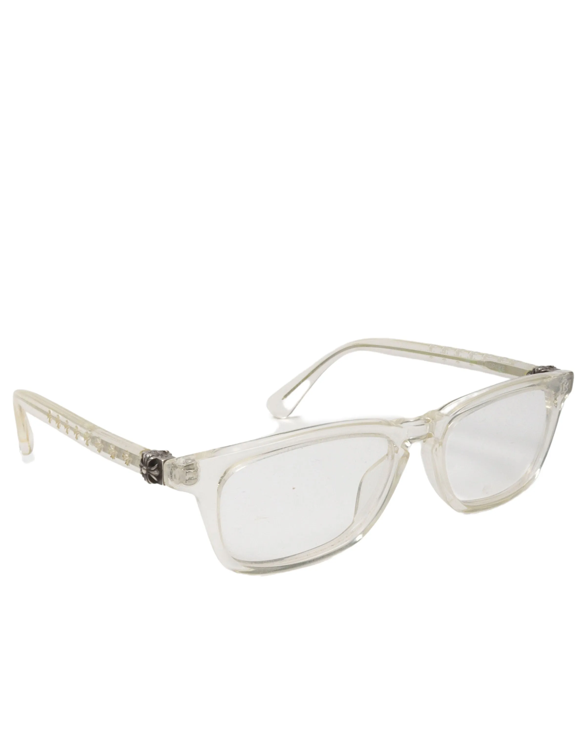 "MICROPOKE" Clear Lens Sunglasses