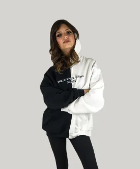 "Oreo" Split Hoodie