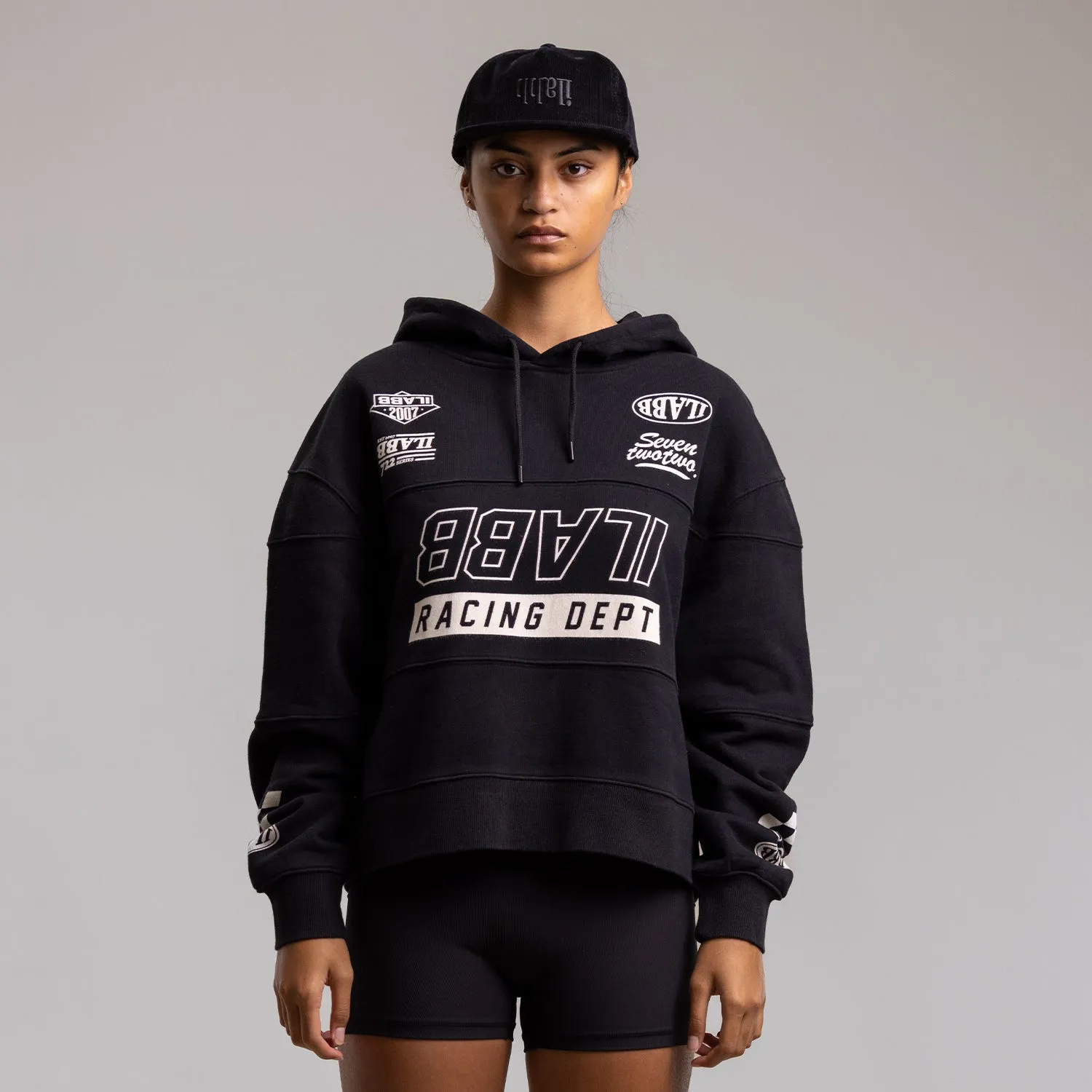 Race 3.0 Extra Hood Womens WASHED BLACK
