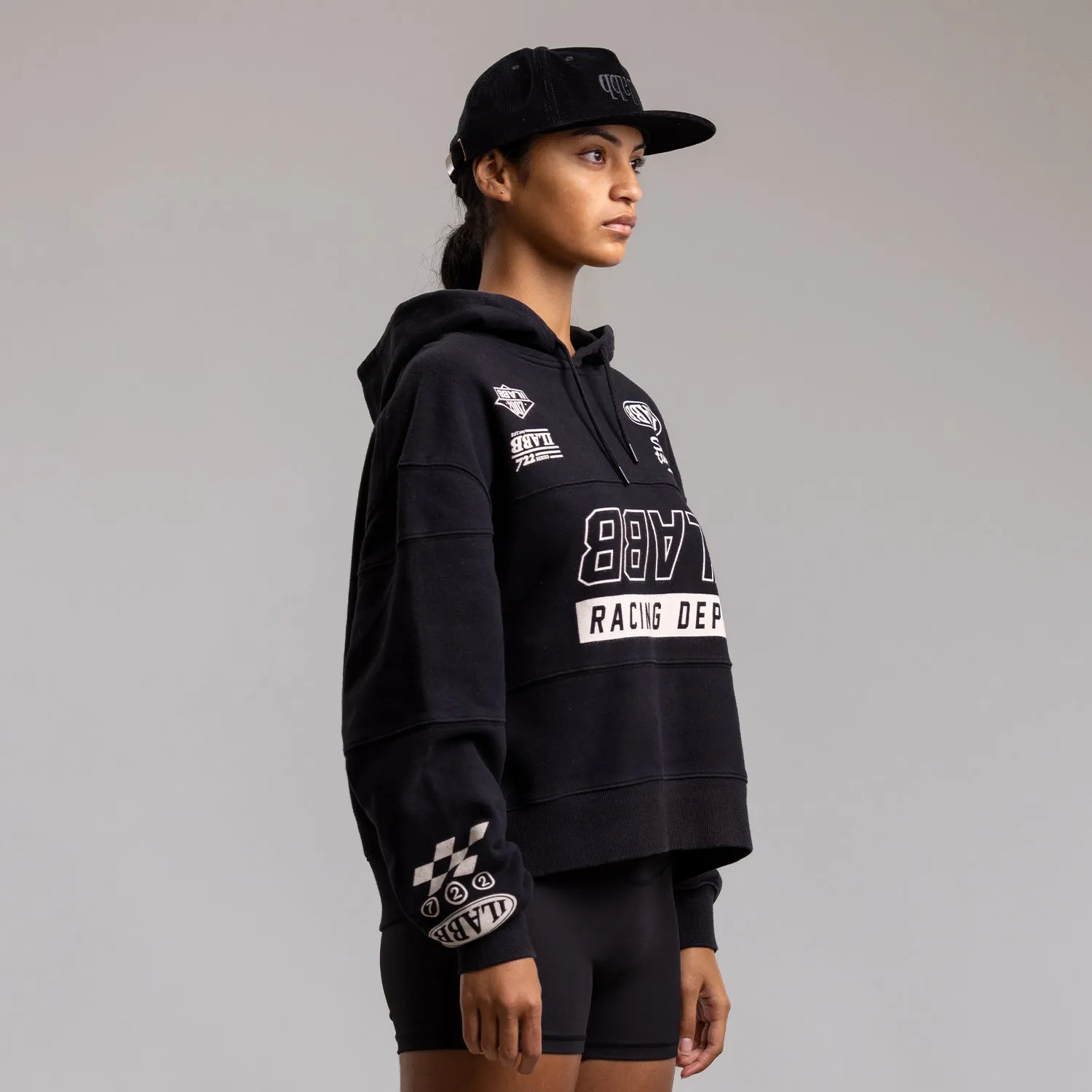 Race 3.0 Extra Hood Womens WASHED BLACK