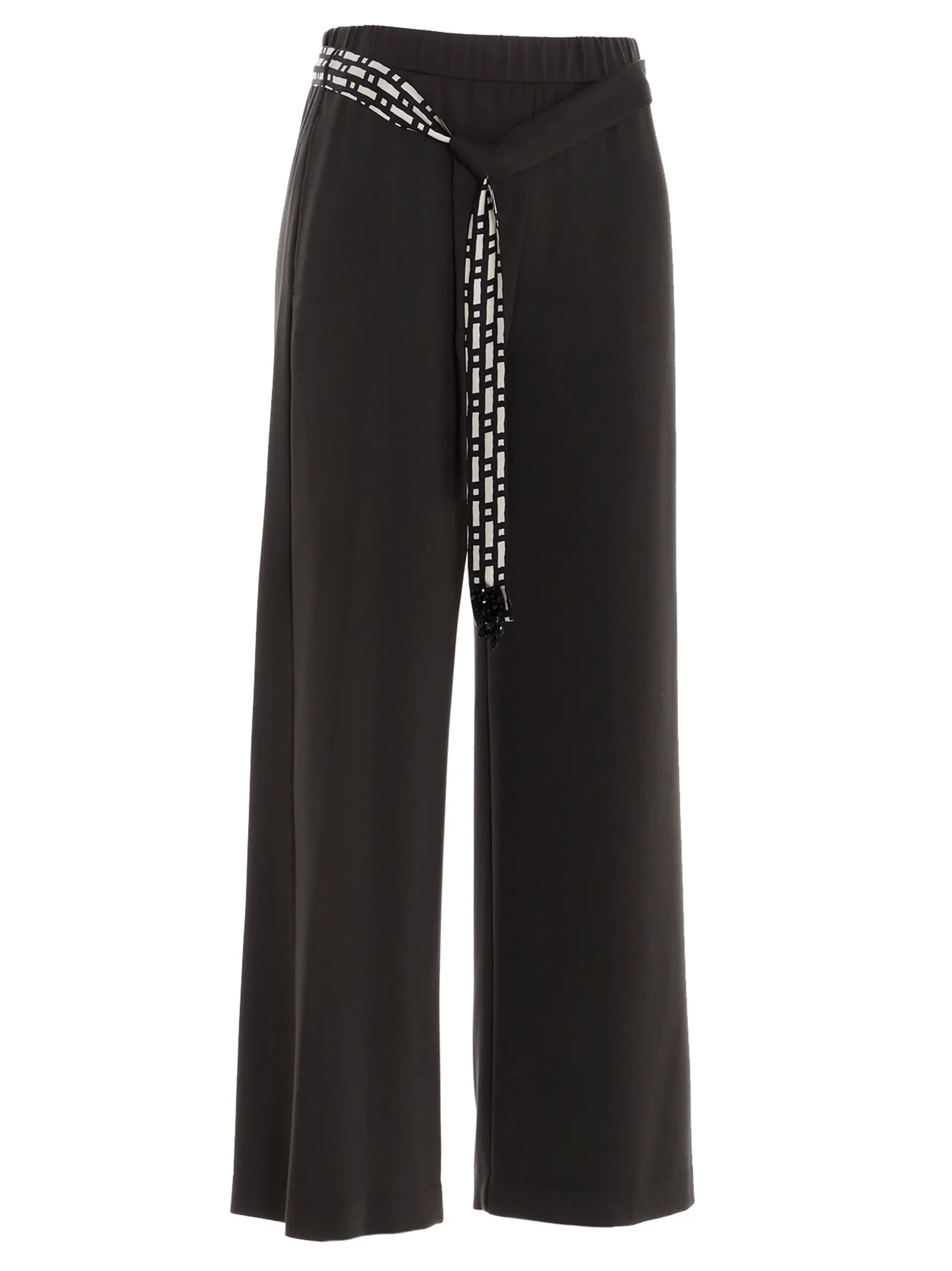 'S Max Mara Belted Jersey Sweatpants