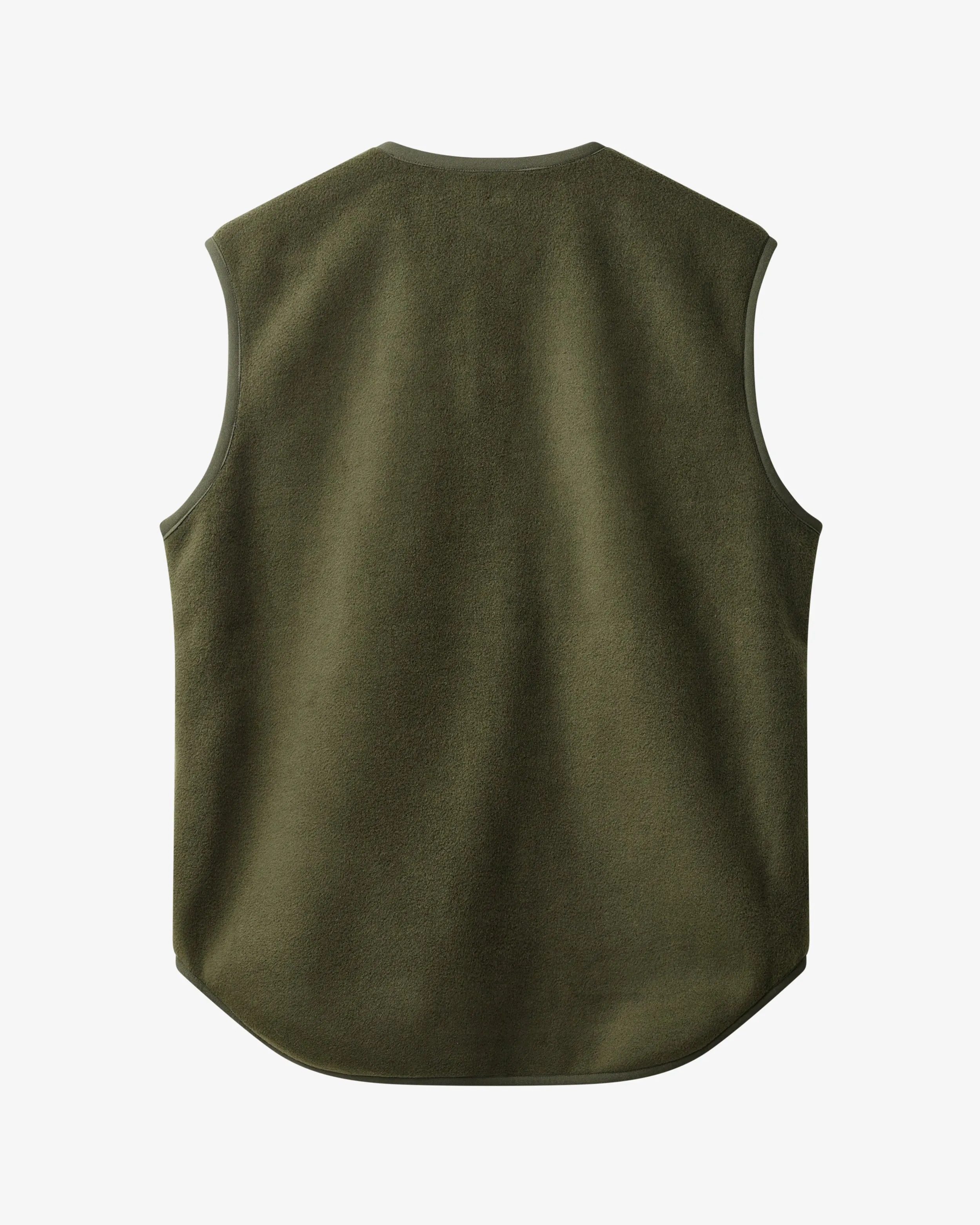 Army Green Sejerø Fleece Vest - Premium Quality
