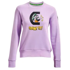   Sesame Street Wmns Fleece Long Sleeve Shirt 'Count'