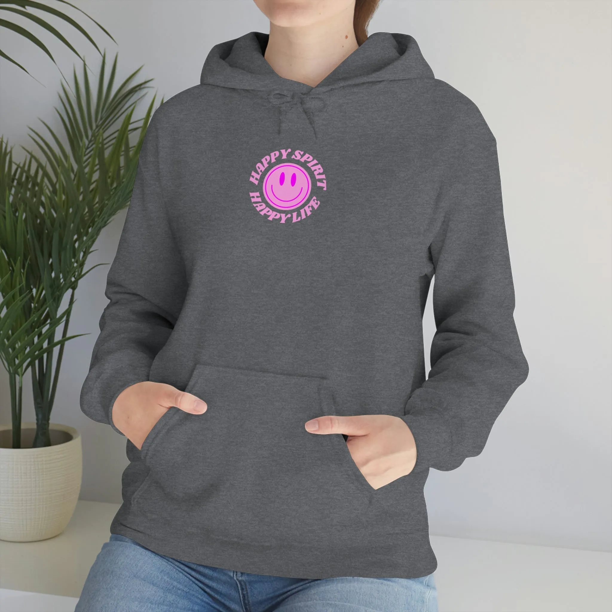 Smile Aesthetic Hoodie, Sunset Hoodie, Sweatshirt, Gildan 18500 Hoodie, Oversized Hoodie, Back Print Trendy Sweatshirt, Beach Cover Up
