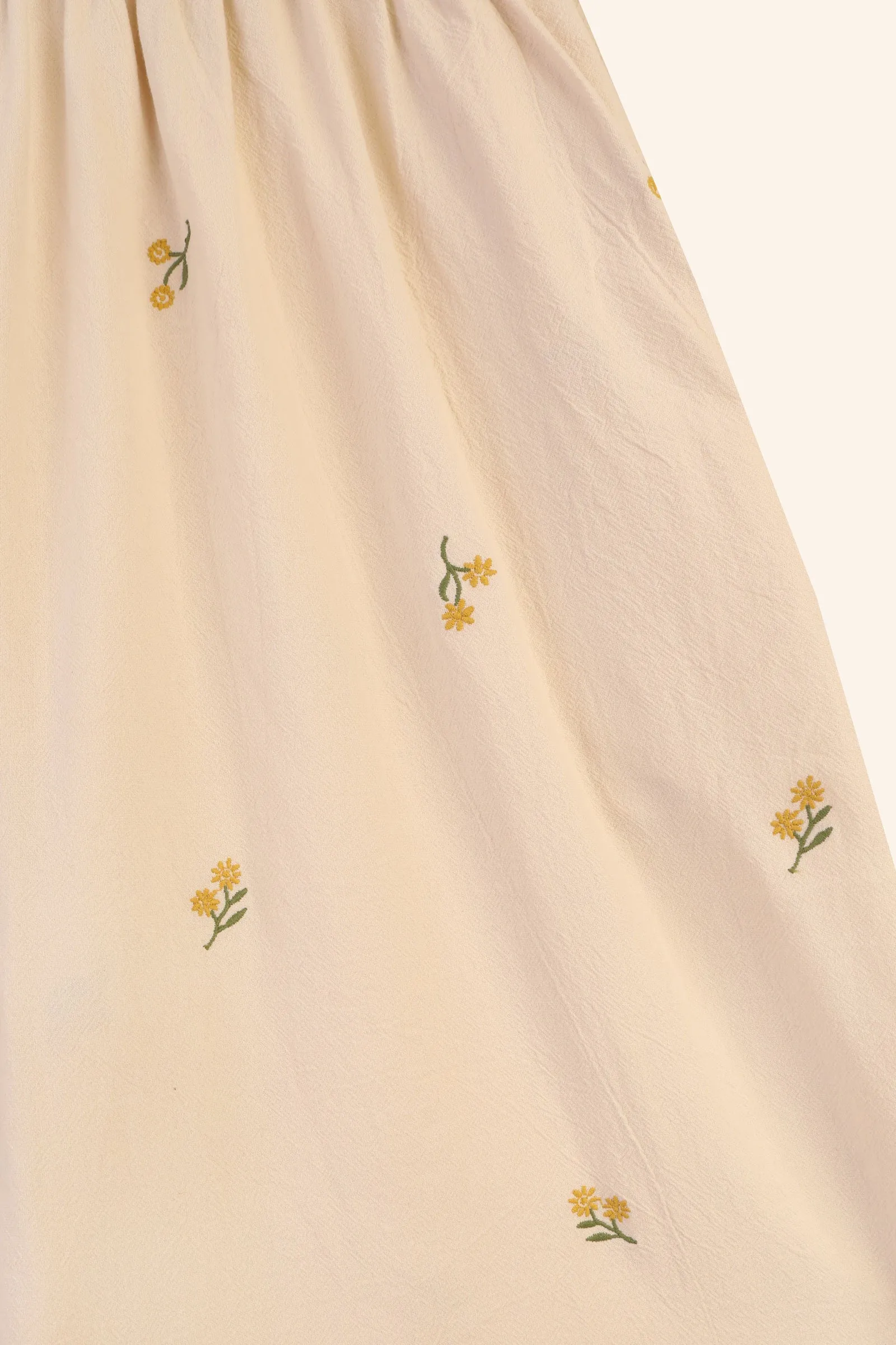 Tupelo Trouser Buttercup Embroidery