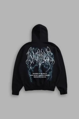 Unbreakable "Chambers" Zip Hoodie in Black