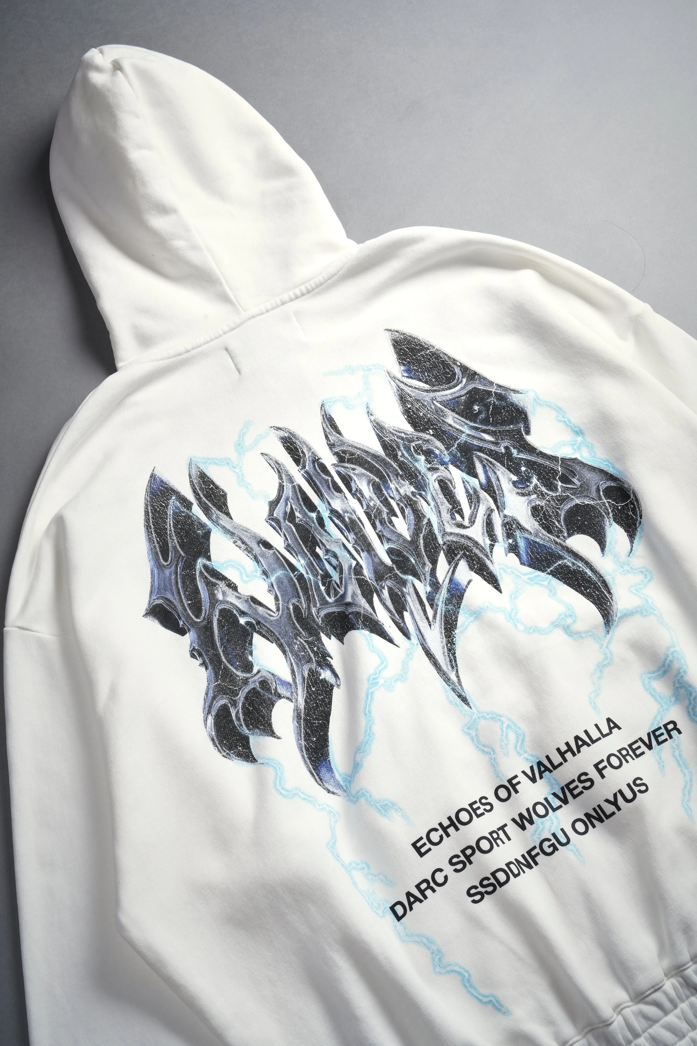 Unbreakable "Chambers" Zip Hoodie in Cream