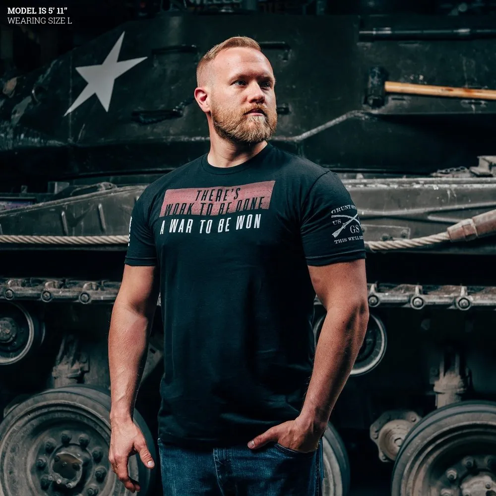 War To Be Won T-Shirt - Black