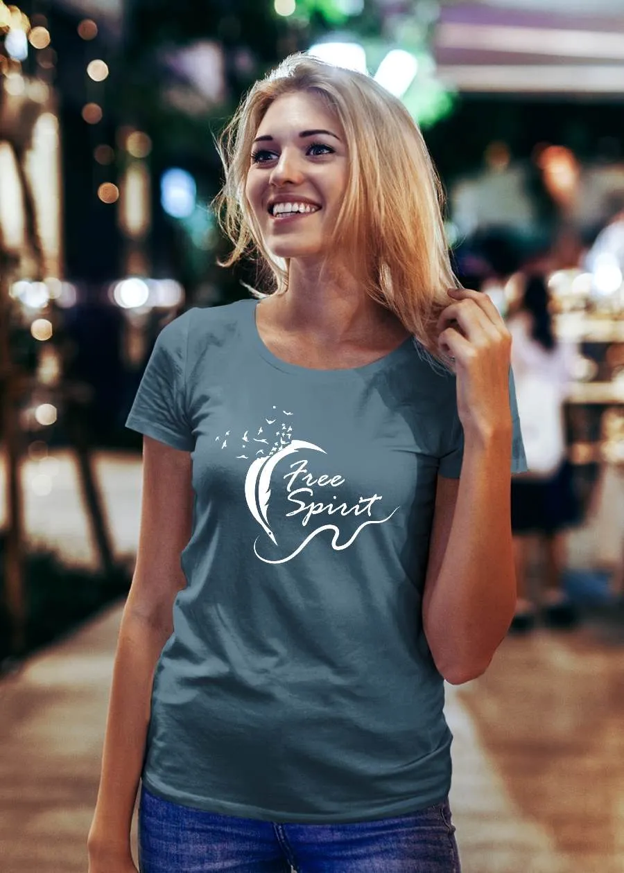 Women Graphic Half Sleeve T-Shirt Combo - Pack of 4
