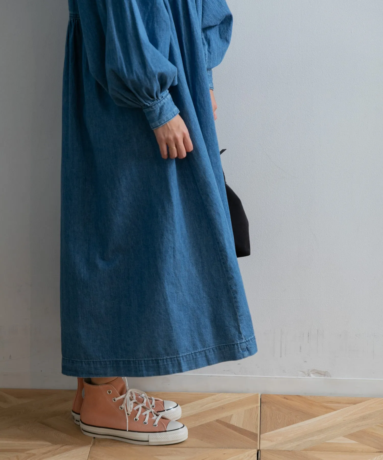 【WOMEN】Healthy denim Marshmallow ワンピース