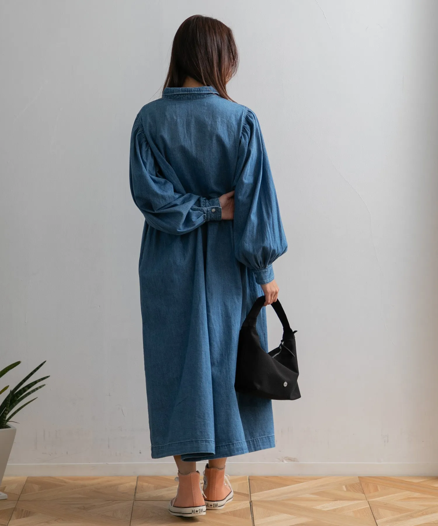 【WOMEN】Healthy denim Marshmallow ワンピース
