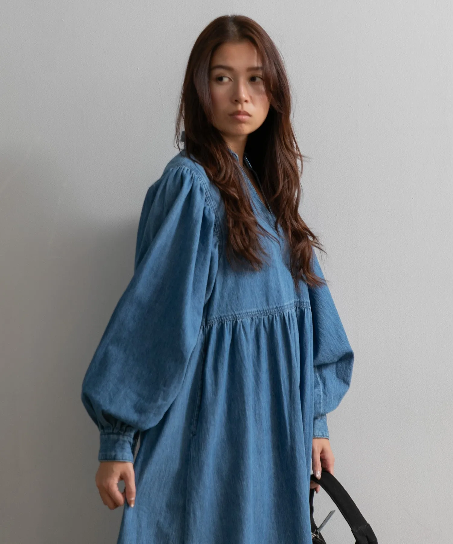 【WOMEN】Healthy denim Marshmallow ワンピース