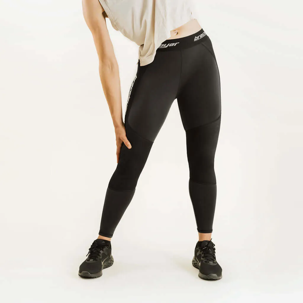 Womens KX1 Knee Support Compression Pants - Premium Performance Athletic Gear for Enhanced Comfort and Stability