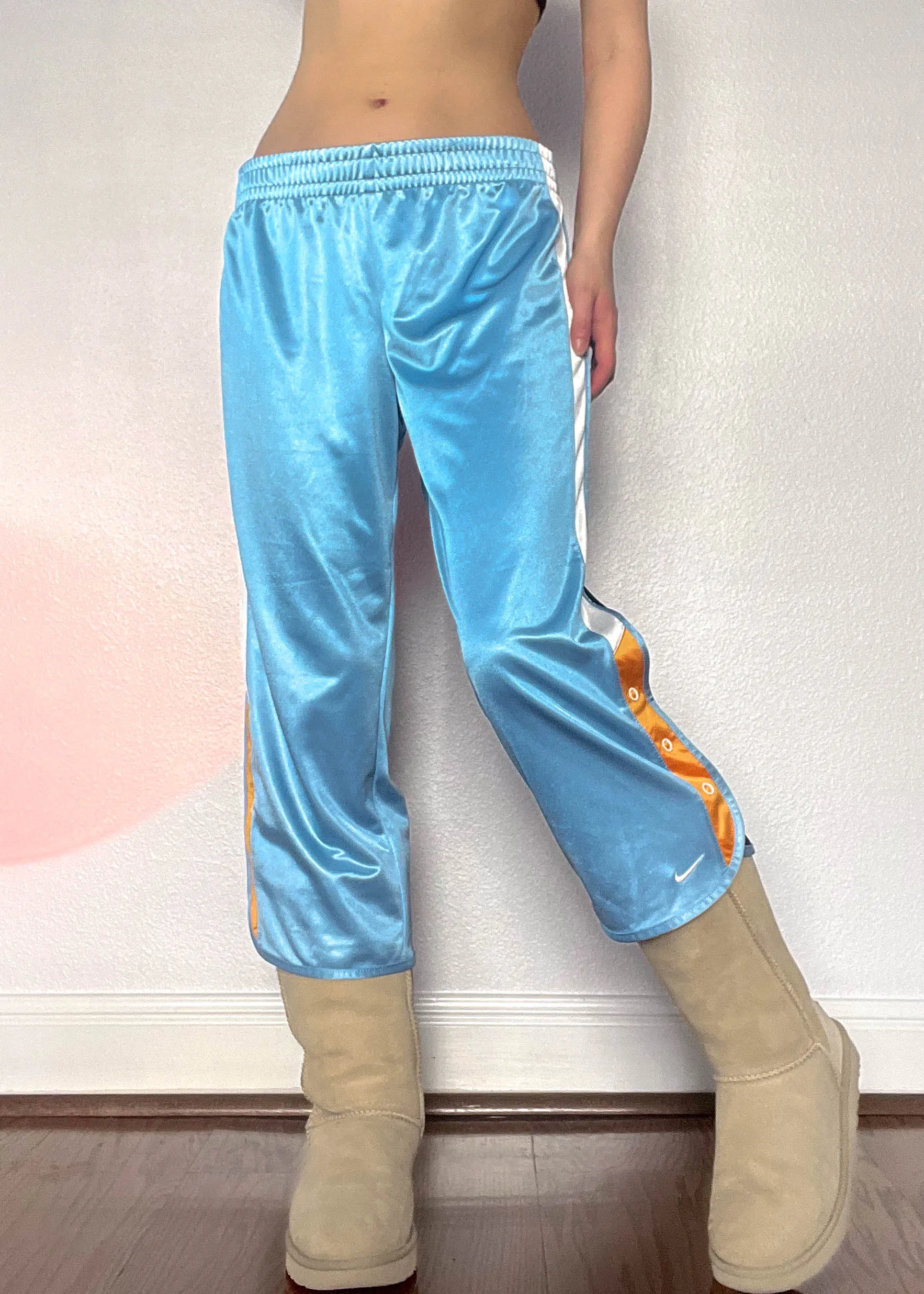 Y2k Nike Trackie Capris (M-M/L)
