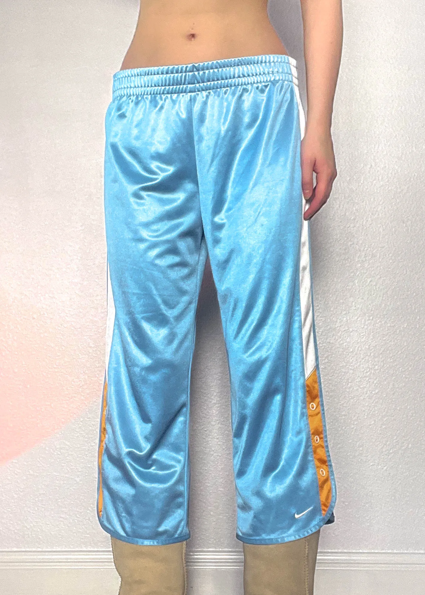 Y2k Nike Trackie Capris (M-M/L)